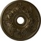 Ekena Millwork Acanthus Twist Ceiling Medallion (Fits Canopies up to 8 3/8"), 23 5/8"OD x 4 5/8"ID x 1 7/8"P, Brass CM23ACBRS - alternate 1
